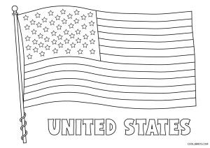 Free Printable American Flag Coloring Pages For Kids