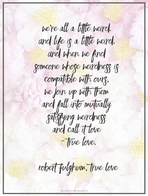 Romantic Wedding Day Quotes That Will Make You Feel The Love - Modern Wedding