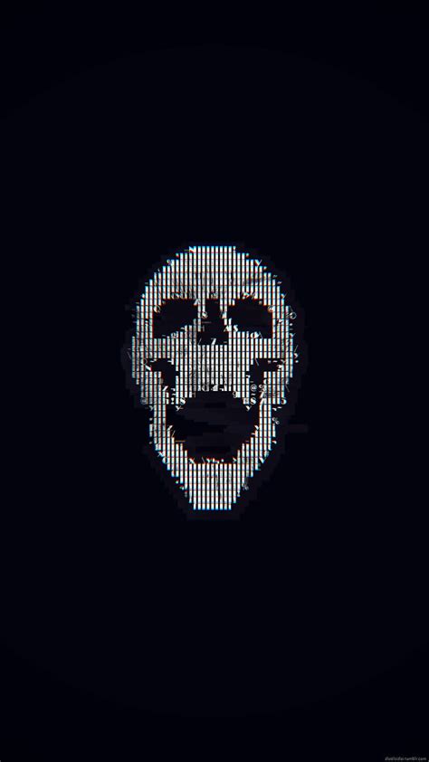 HD wallpaper: ascii, black, dark, guy, hackers, headphones, skulls, text | Wallpaper Flare