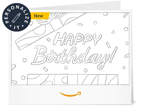 Amazon.com: Amazon eGift Card - Birthday Box (Personalize It): Gift Cards