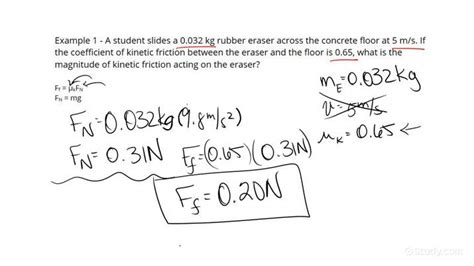 Kinetic Friction Coefficient Calculator