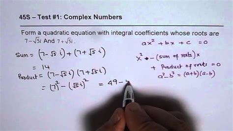 Quadratic Equation Examples Imaginary Roots - Tessshebaylo