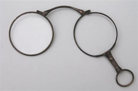 antique vintage eyeglasses frames, sterling silver lorgnette opera glasses