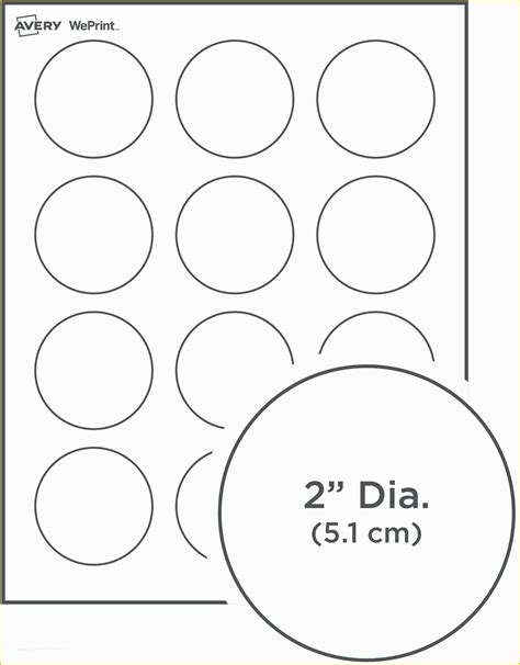 Round Label Template Free Of Favor Labels | Heritagechristiancollege