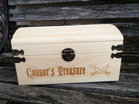 PERSONALIZED Treasure Chest Box. Children's Jewelry Box. Card Box for Weddings. Keepsake - Etsy ...