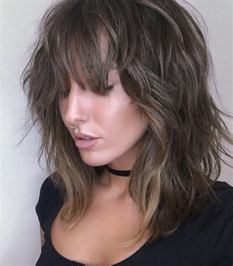 20 Best Collection of Choppy Shag Haircuts with Bangs