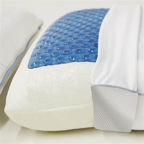 Classic Brands Reversible Cool Gel Memory Foam Pillow – NoveltyStreet