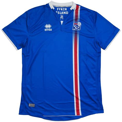 Football Merchandise - Iceland Home Football Jersey