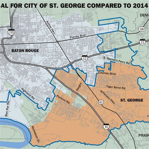 Baton Rouge Map City Limits - China Map Tourist Destinations