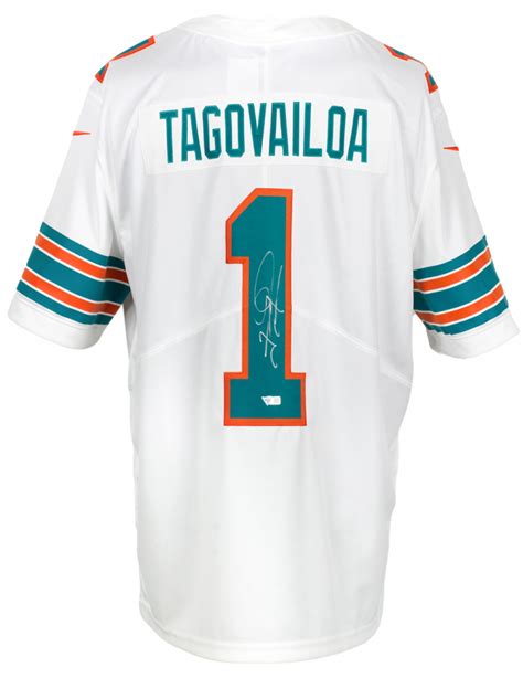 Tua Tagovailoa Signed Dolphins Jersey (Fanatics) | Pristine Auction