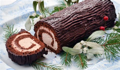 Yule Log Cake – The Gypsy Chef