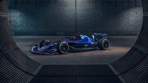 Williams reveal striking blue 2022 livery for their FW44 challenger | Formula 1®