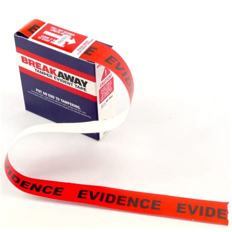 Evidence Sealing Tape, Bold – Crime Scene Forensic Supply Store