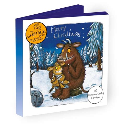 The Gruffalo Official Christmas Multipack of 10 Christmas Cards – Danilo Promotions