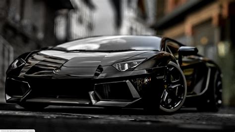 Black Lamborghini Aventador 4K HD Wallpapers - Wallpaper Cave