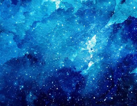 Background Light Blue Galaxy | Galaxy painting, Space watercolor, Watercolor galaxy