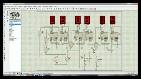 24 Hour Digital Clock Circuit Diagram