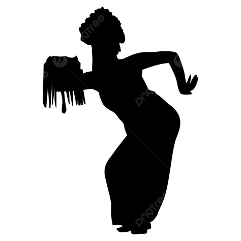 Balinese Dance Silhoutte Silhouette Black Bali Png Transparent | The Best Porn Website