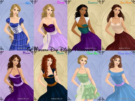 The Modern Day Disney Princesses 2 by nickelbackloverxoxox on DeviantArt