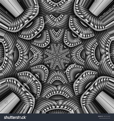 3d Grey Geometric Shapes Wallpaper New Stock Illustration 1981331945 | Shutterstock