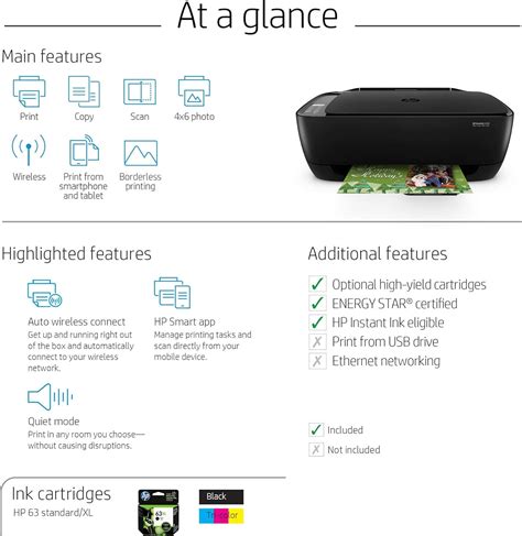 HP DeskJet 3639 Wireless All-in-One Printer Scan Copy, Instant Ink Ready, K4T98A 193905430147 | eBay