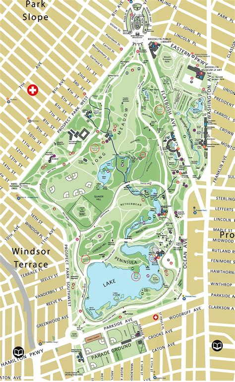 Brooklyn Botanic Garden Map