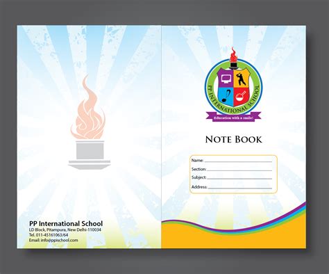 School Cover Page Design