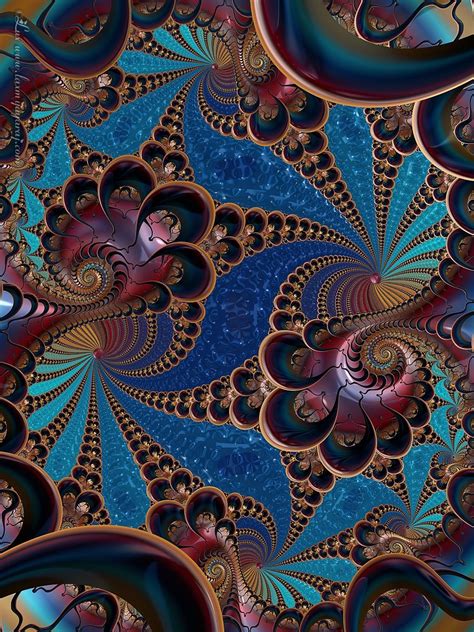 Pin by Metafractals on Fractals - Digital Art | Fractal art, Exotic art, Mandala art