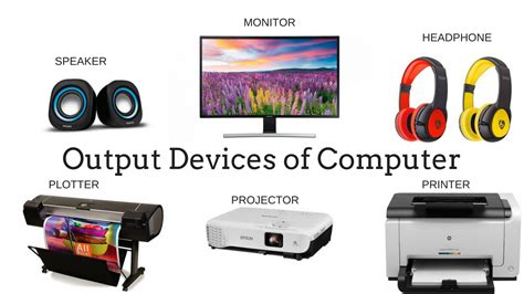 Output Devices of Computer - toraexGlenn