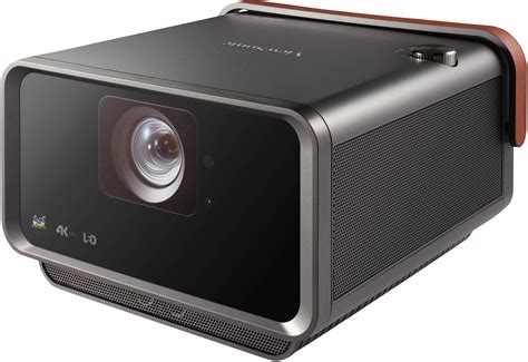 Viewsonic Projector X10-4K LED ANSI lumen: 2400 lm 3840 x 2160 UHD 3000000 : 1 Black, Brown ...