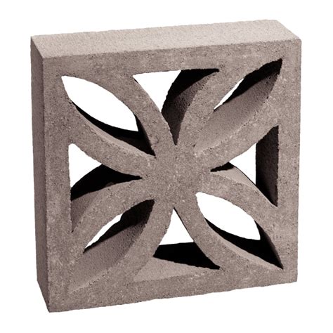 Shop Basalite Decorative Concrete Block (Common: 4-in x 12-in x 12-in; Actual: 3.5-in x 11.5-in ...