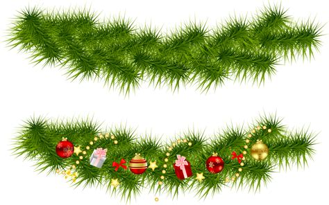 Garland clipart transparent background christmas, Garland transparent background christmas ...