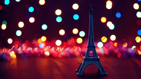 Bokeh photography of Eiffel Tower, Paris mini figure HD wallpaper | Wallpaper Flare