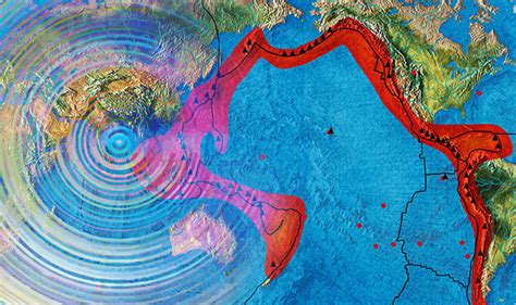 Ring of FIRE: More earthquakes strike along HUGE fault zone as seismic surge continues | Science ...