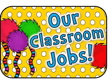 Preschool Job Chart Clipart at viikelseyblog Blog