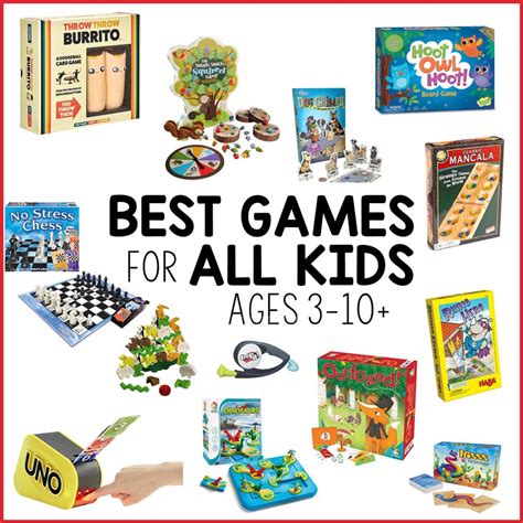 Board Games For Kids Clipart Border