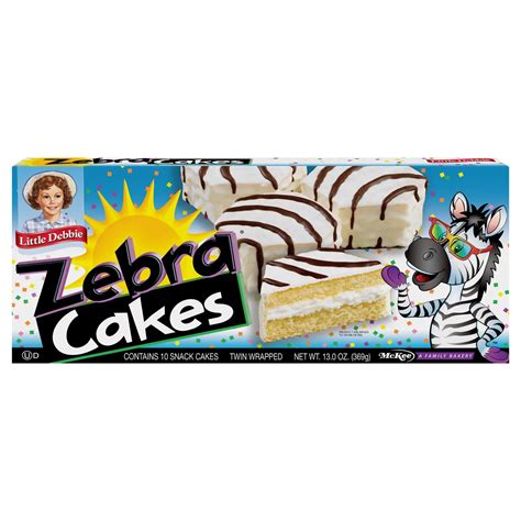 Little Debbie Zebra Cakes - Shop Snack Cakes at H-E-B