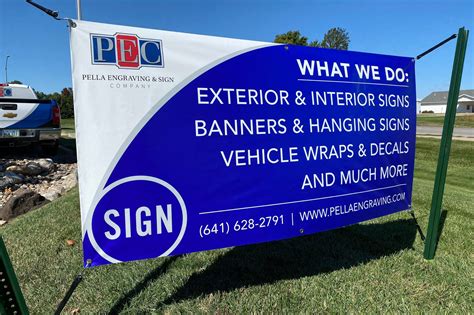 Vinyl Banners | Pella Engraving & Sign Company