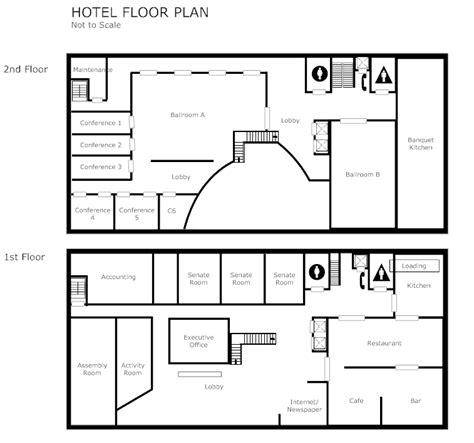 Example Image: Hotel Floor Plan