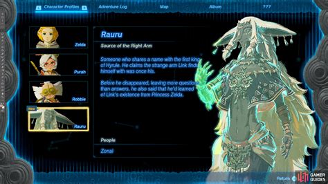 Rauru - The Legend of Zelda: Tears of the Kingdom Database | Gamer Guides®