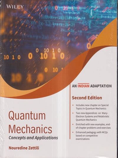 QUANTUM MECHANICS CONCEPTS AND APPLICATIONS | NOUREDINE ZETTILI | WILEY | Pragationline.com