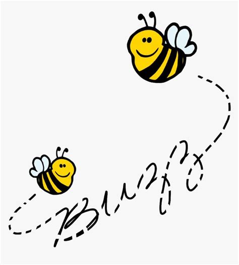 Buzz Bee Clipart - Free Transparent PNG Image