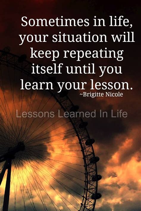 Lessons Learned In Life Quotes - ShortQuotes.cc