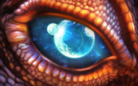 Dragon Eye - Wallpaper, High Definition, High Quality, Widescreen