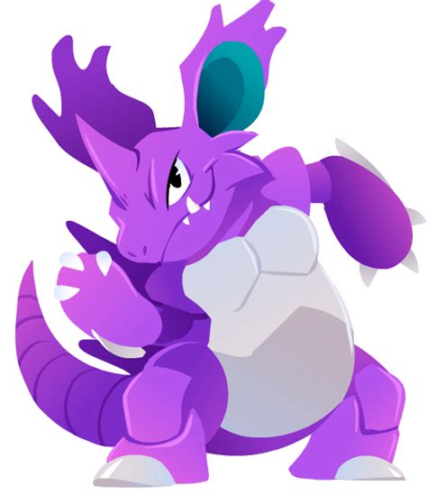 #034 Nidoking by Kuitsuku on DeviantArt