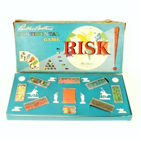 Vintage 1959 Risk Board Game by Parker Brothers USA by sariloaf