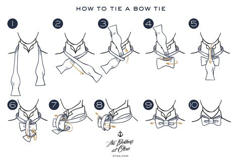 How to Tie a Bow Tie | Bow Tie Knot Tutorial | Step by Step Bow Tie Instructions | OTAA