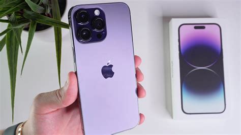 Iphone 14 Pro Max Purple Unboxing Iphone 14 Pro Max Deep Purple Unboxing! - Review HP