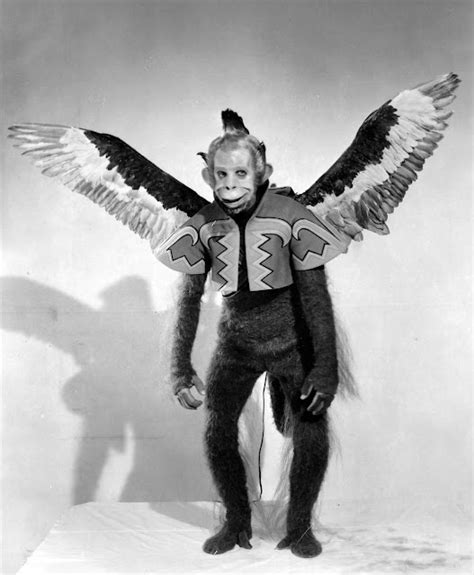 Photos of Various Flying Monkey’s Costume Tests, Alternate Version With Bat Wings, for ‘The ...