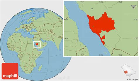 Mecca Location On World Map - Ardisj Michelle